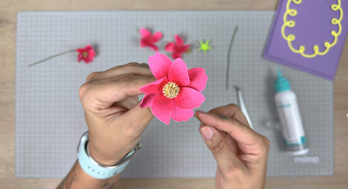 Resultado da flor pronta Resultado da flor pronta