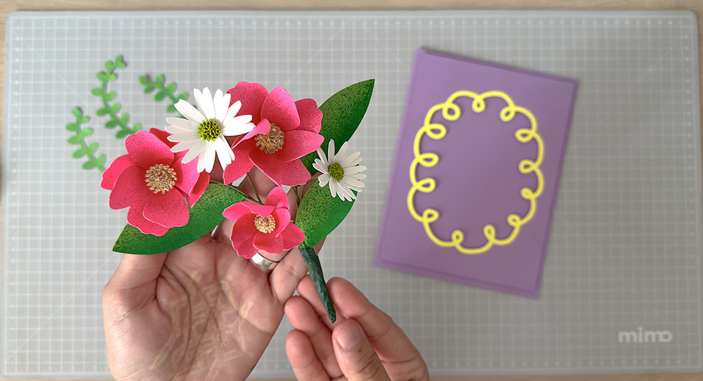 Resultado do conjunto de flores pronto Resultado do conjunto de flores pronto