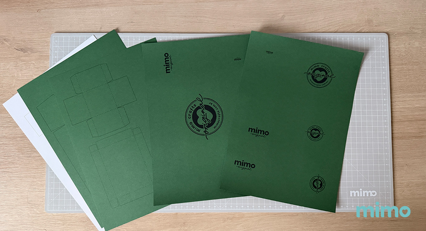 Impressão a laser para aplicar o foil Impressão a laser para aplicar o foil