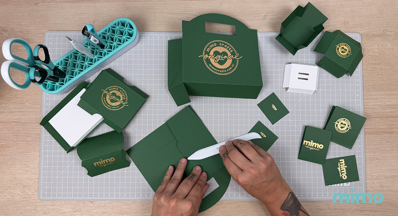 Fazendo as dobras nas marcações Fazendo as dobras nas marcações