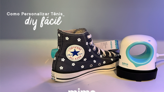 Como Personalizar Tênis com prensa térmica Mimo