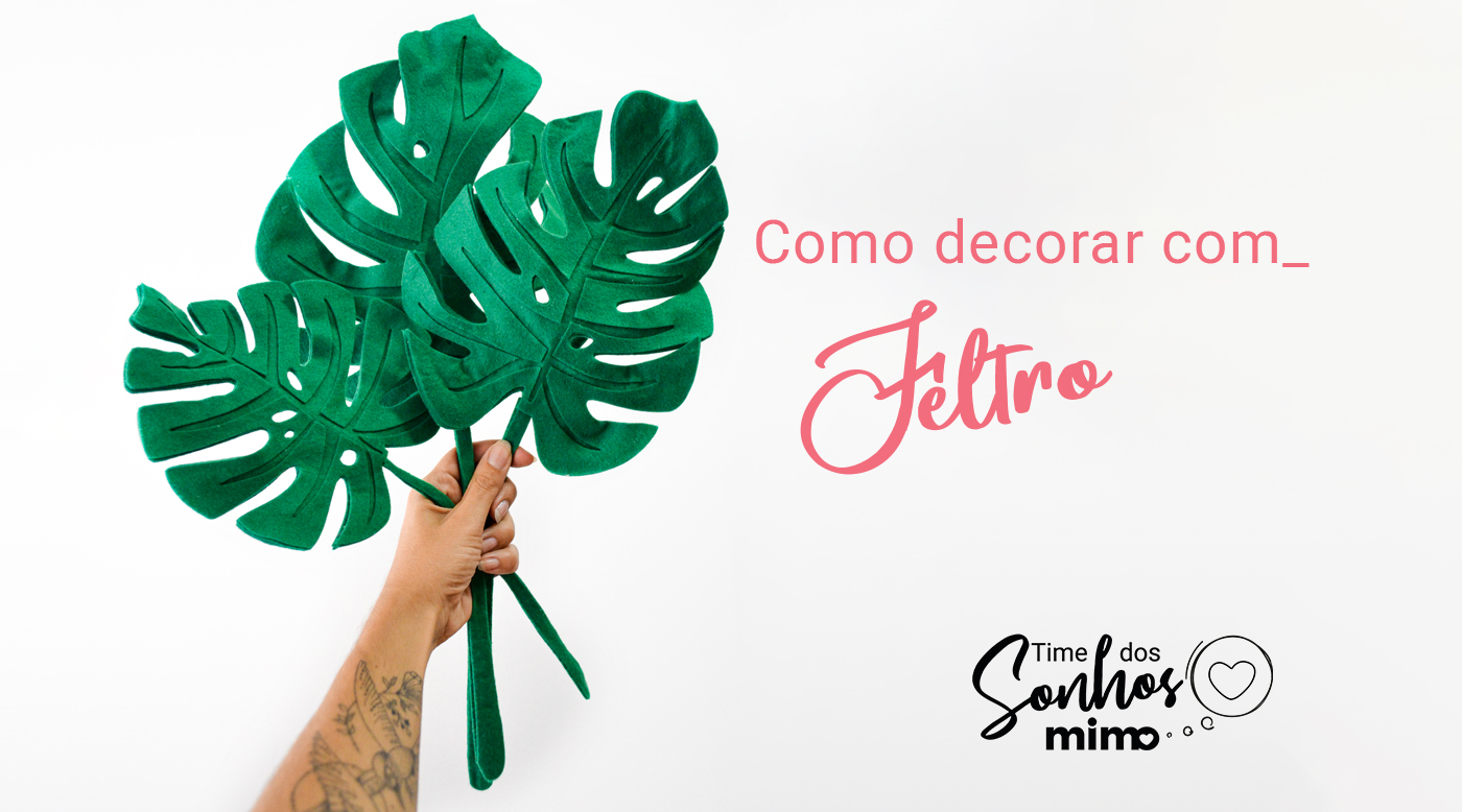 Artesanato em Feltro: Ideia de Decoração Artesanato em Feltro: Ideia de Decoração