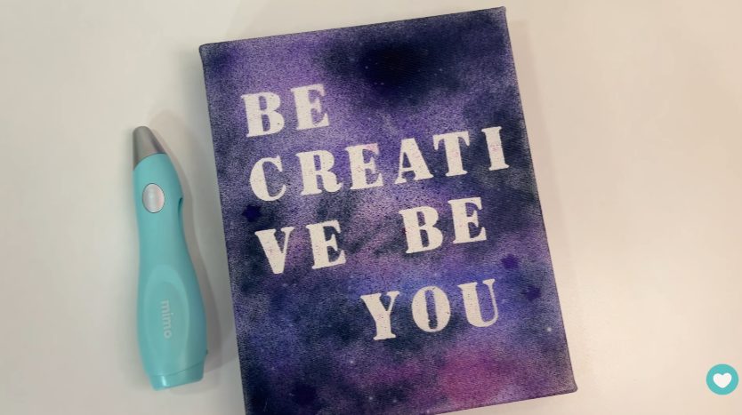 Resultado do quadro com efeito galáxia Resultado do quadro com efeito galáxia