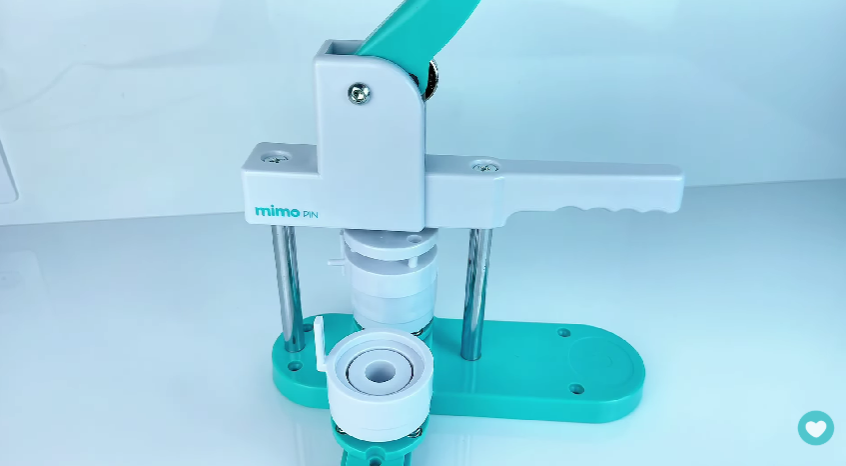 Máquina de bottons Mimo Pin Máquina de bottons Mimo Pin