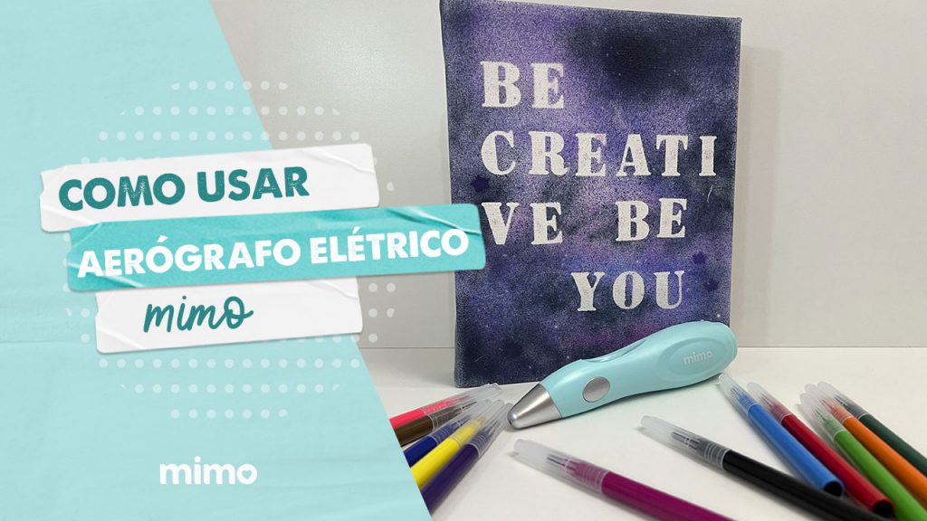 Como Usar Aerógrafo Elétrico Portátil Mimo? - Blog Mimo Crafts