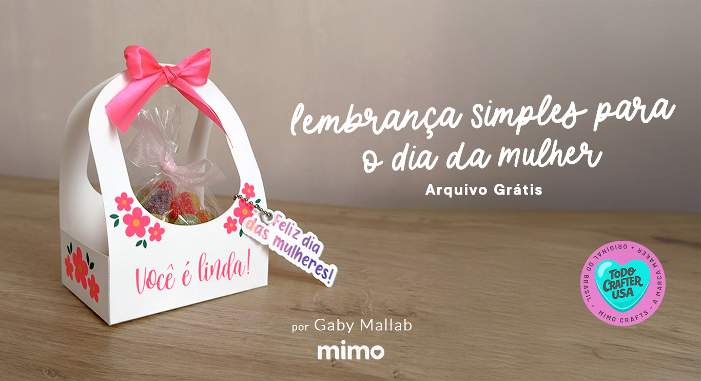 Lembrança Simples Para o Dia da Mulher - Arquivo Grátis Lembrança Simples Para o Dia da Mulher - Arquivo Grátis