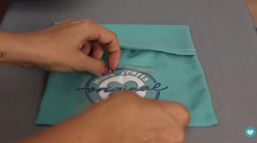 Posicionando a segunda camada de transfer Posicionando a segunda camada de transfer