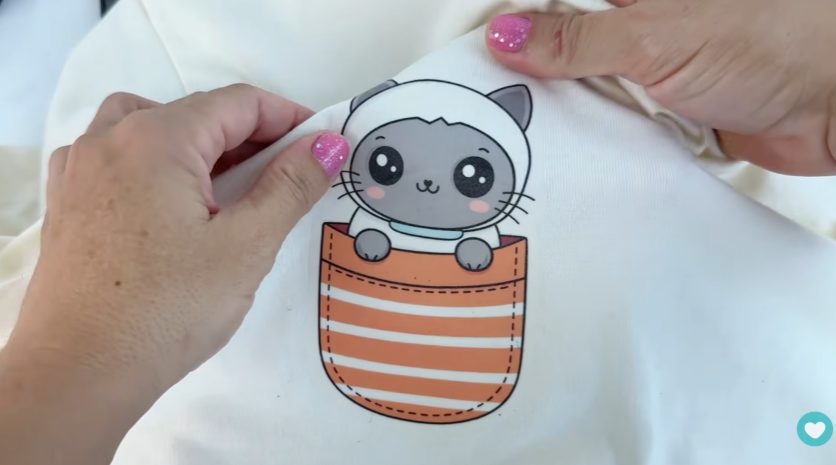 Resultado do transfer imprimível para tecidos claros Resultado do transfer imprimível para tecidos claros