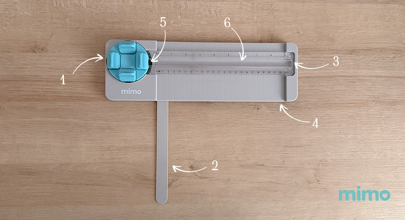 Cortador de Papel 4 em 1 Mimo Cortador de Papel 4 em 1 Mimo