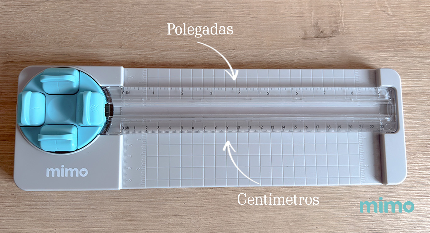 Marcações de medidas do cortador Marcações de medidas do cortador