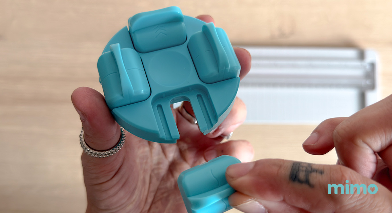 Tirando o disco seletor Tirando o disco seletor