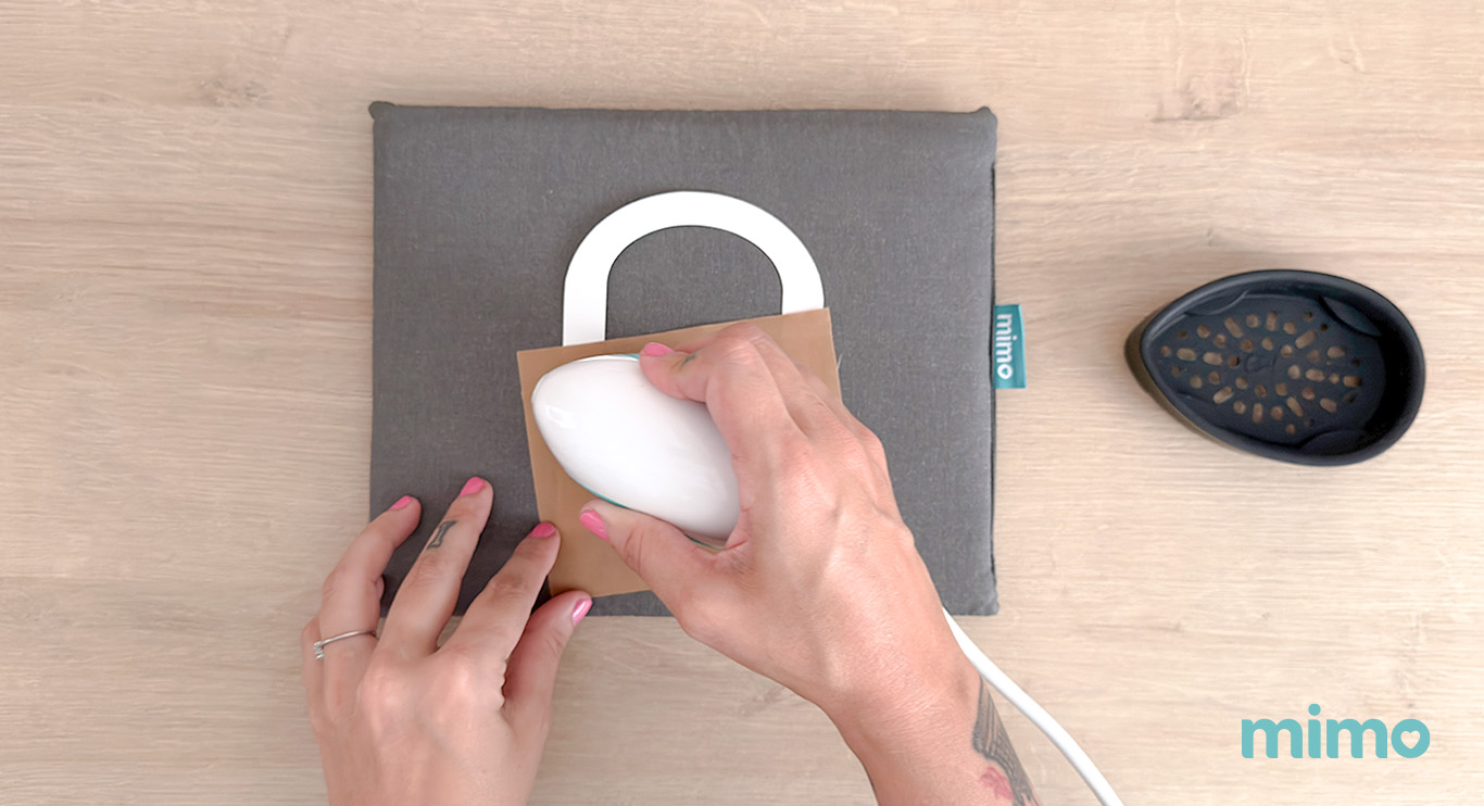 Aplicando o Transfer Amarelo Aplicando o Transfer Amarelo