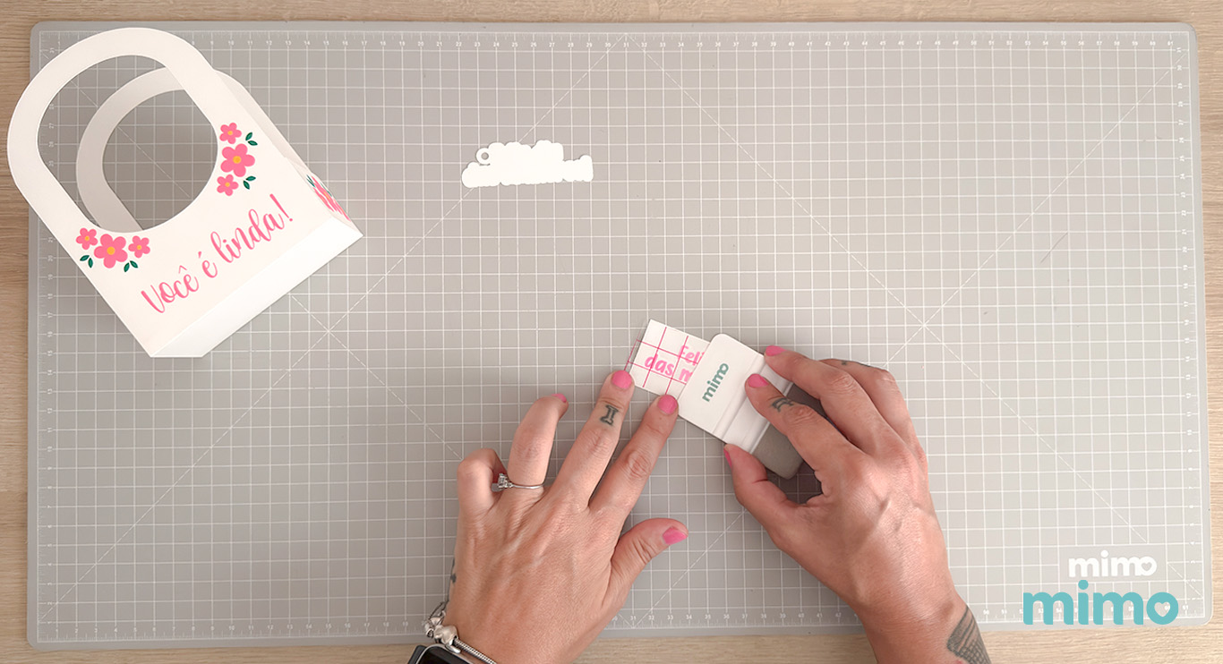 Passando a Espátula Mimo Passando a Espátula Mimo