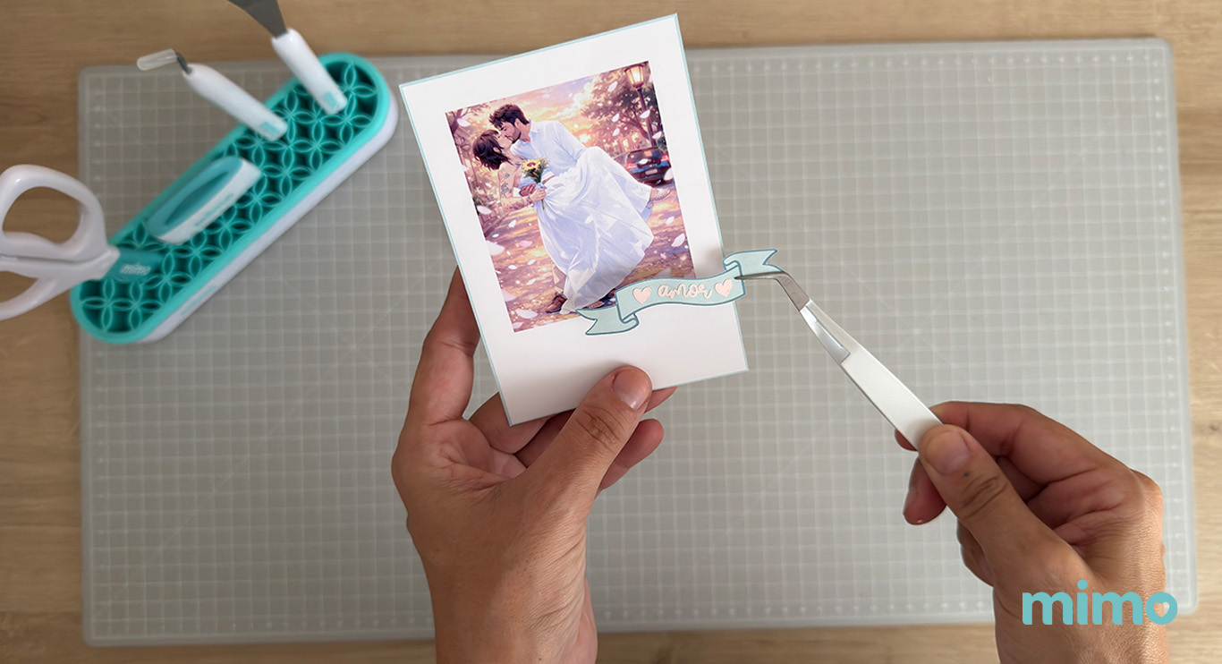 aplicação da arte do porta-retrato de papel aplicação da arte do porta-retrato de papel