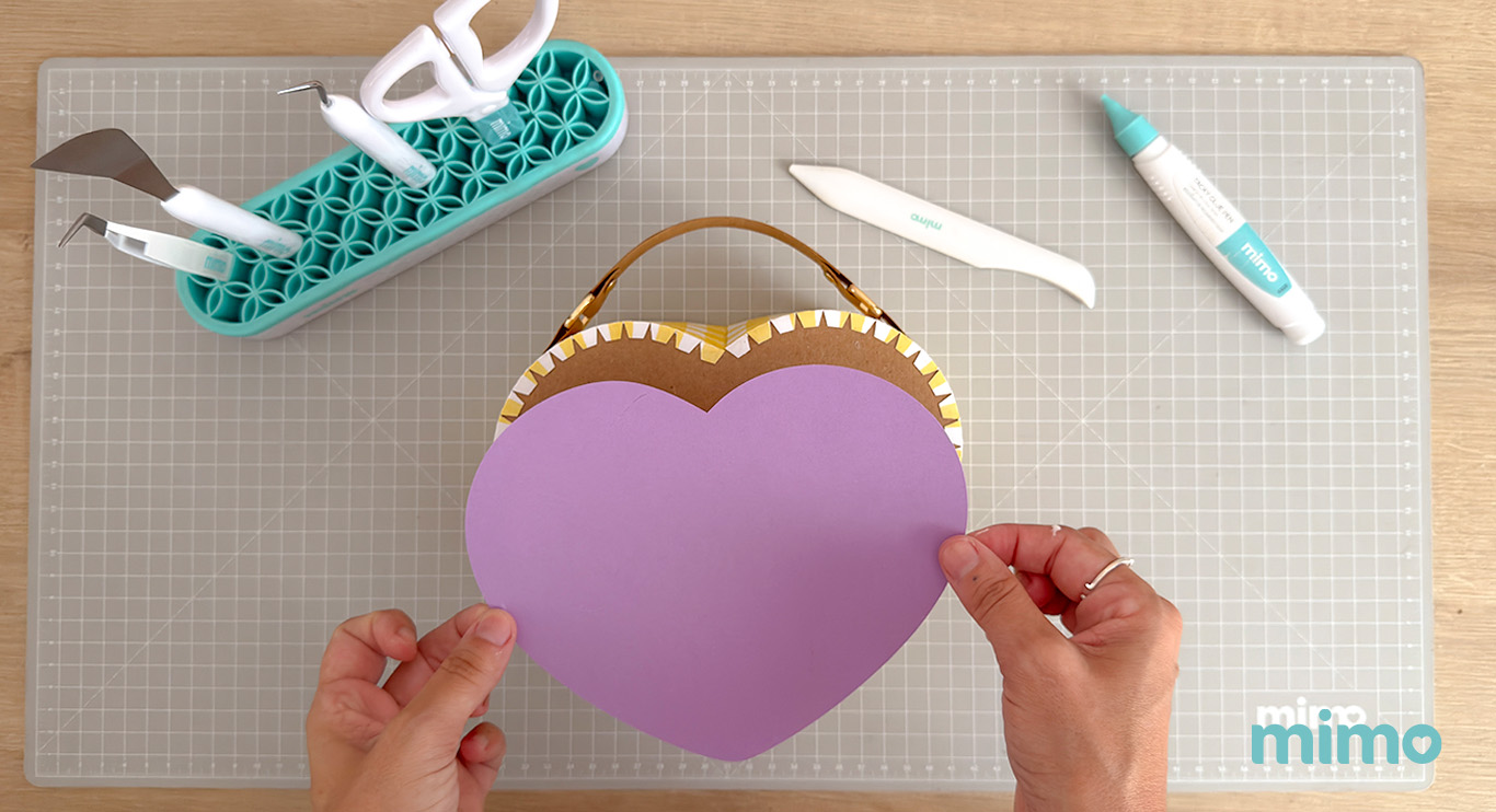 Papel Colorido Color Pop Mimo cortado no formato de coração Papel Colorido Color Pop Mimo cortado no formato de coração