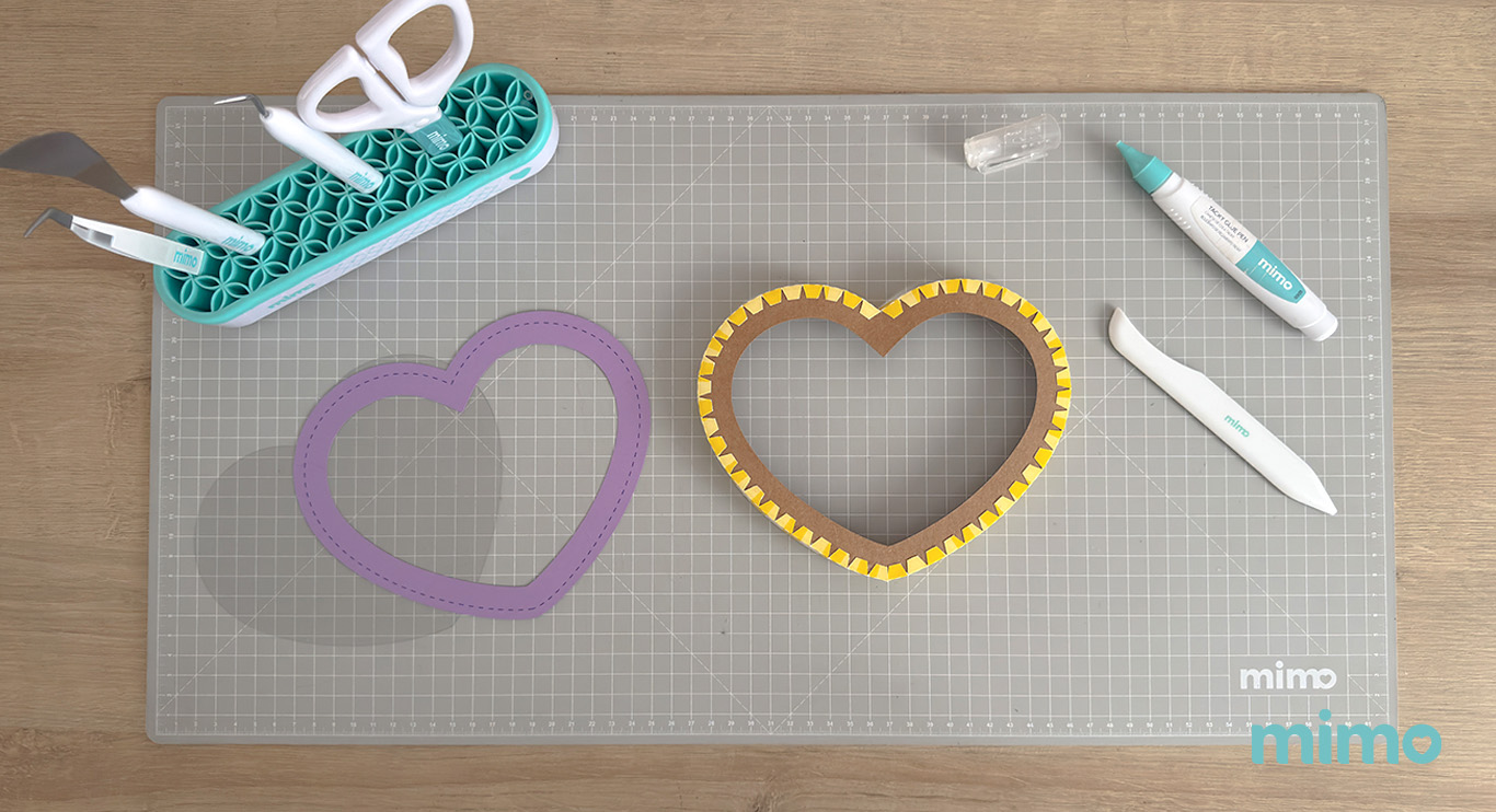 recortes que serão usados para a tampa da caixinha personalizada recortes que serão usados para a tampa da caixinha personalizada