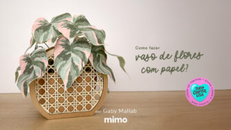 Como Fazer Vaso de Flores com Papel? DIY Criativo